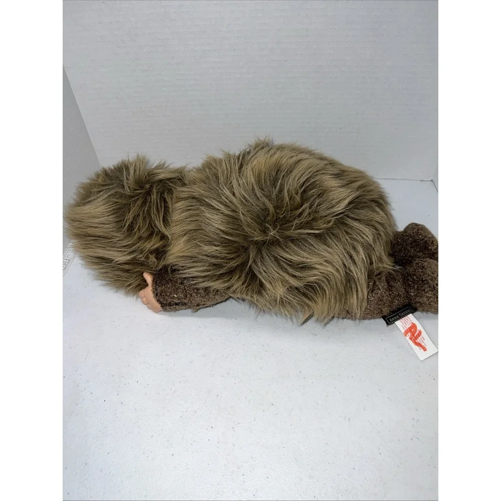 Vintage Anne Geddes Hedgehog Sleeping Baby Doll Plush 16